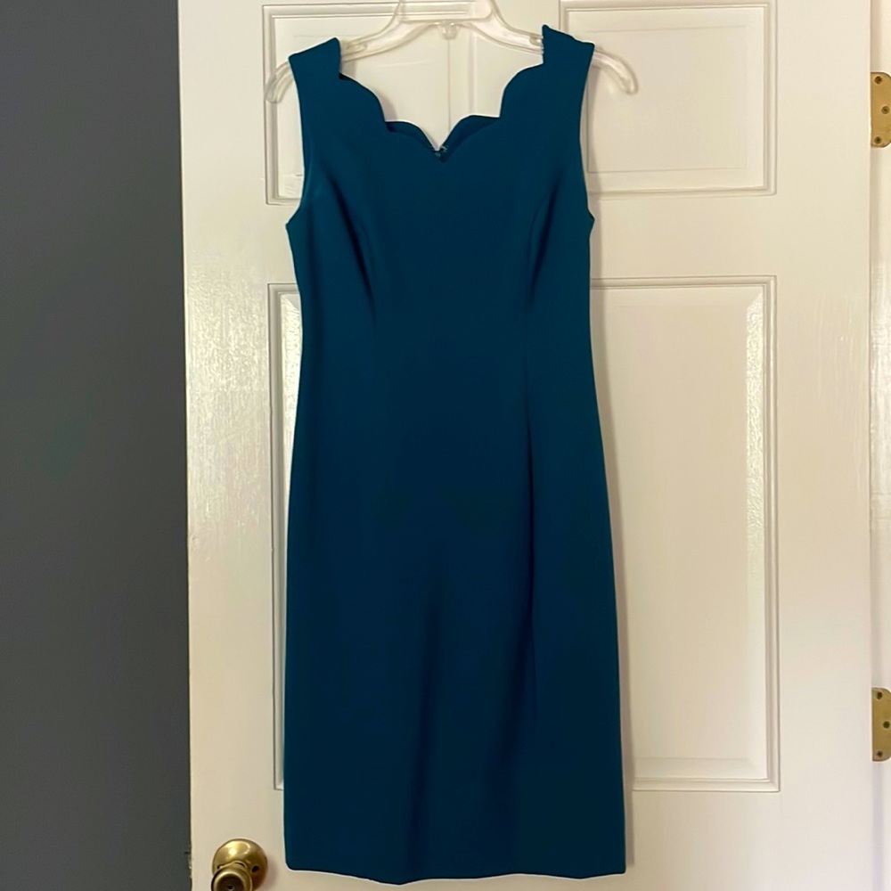 Scalloped neck Talbots dress